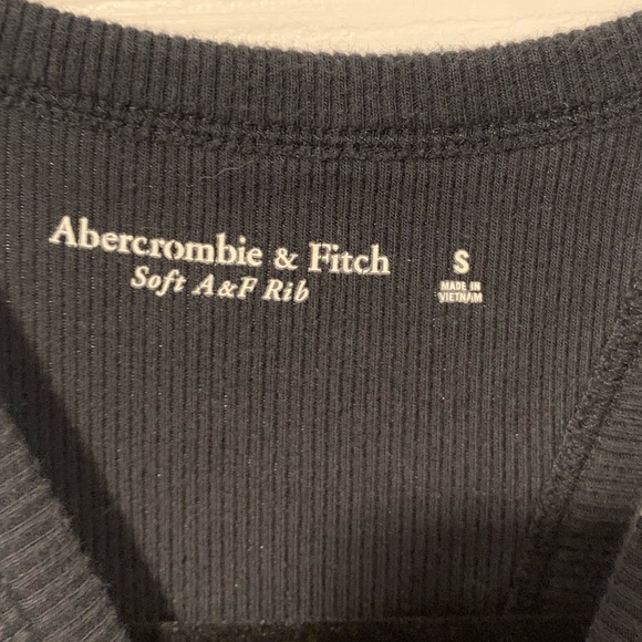 Abercrombie & Fitch High Neck Ribbed Bodysuit Tank - Picture 4 of 4